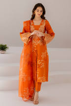 Esra Embroidered Silk lawn DT 23 08 Women 3pcs