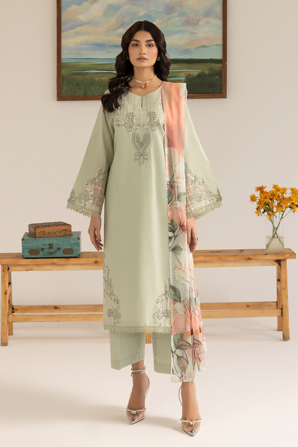 Esra Embroidered Lawn LX 23 01 Women 3pcs