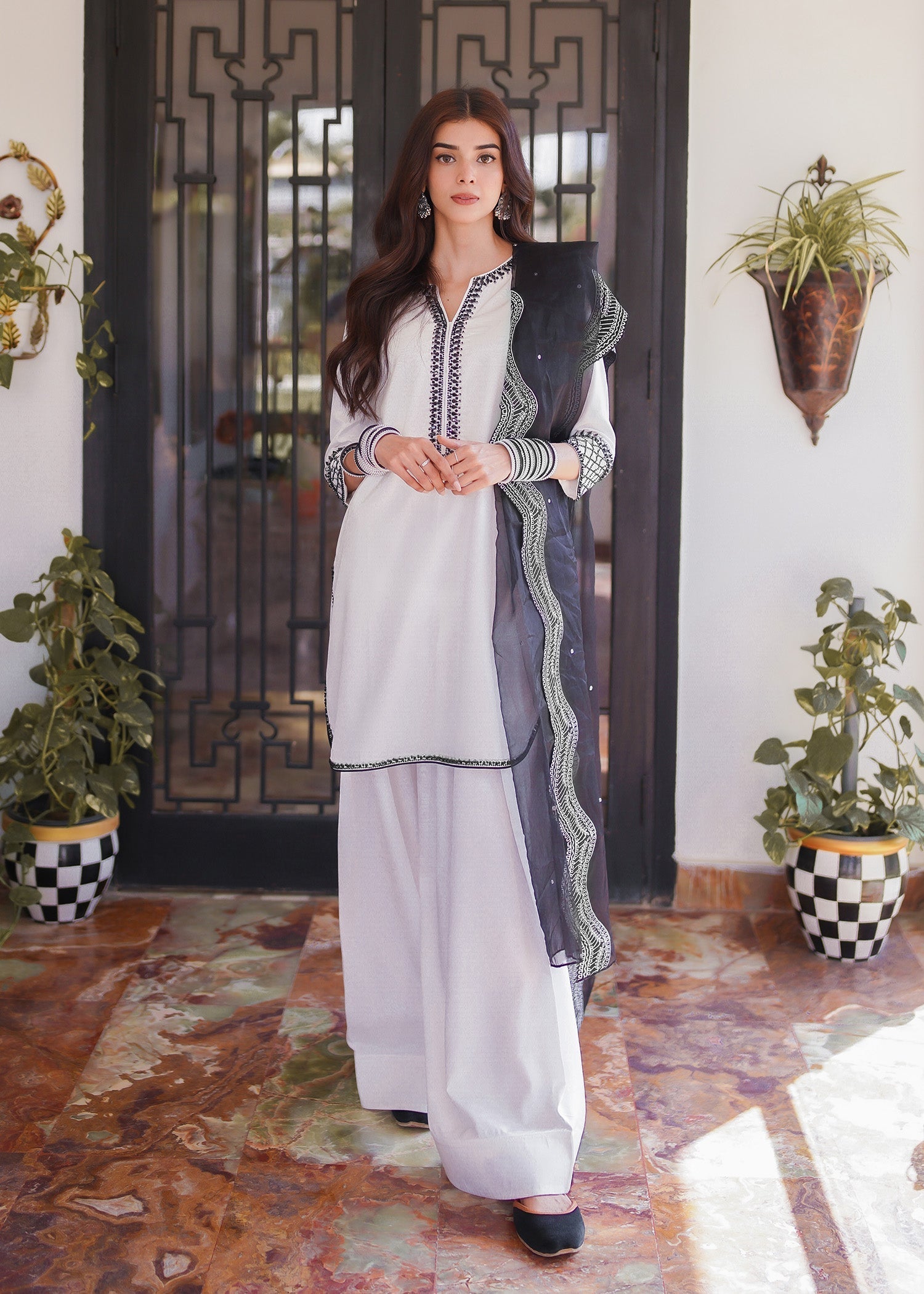 Rang-e-Haya Elf (white) Women 3pcs