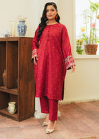 Anabya Garments POP RED Women 2pcs