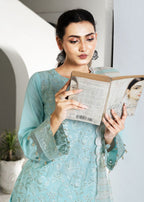 Libaas By Umairnawaz LN 07 AQUA Women 3pcs