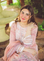 Libaas By Umairnawaz D# 06 Peach Puff Women 3pcs