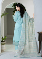Libaas By Umairnawaz LN 07 AQUA Women 3pcs