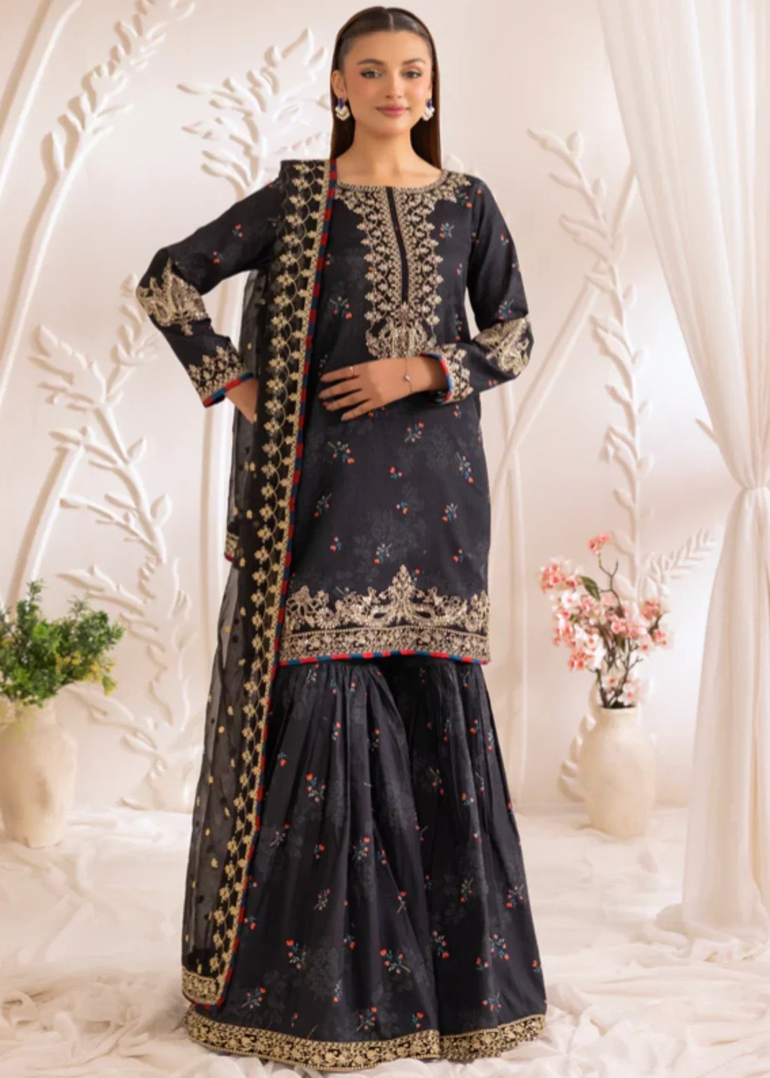 Mohagni DLS 06 STITCHED Women 3pcs