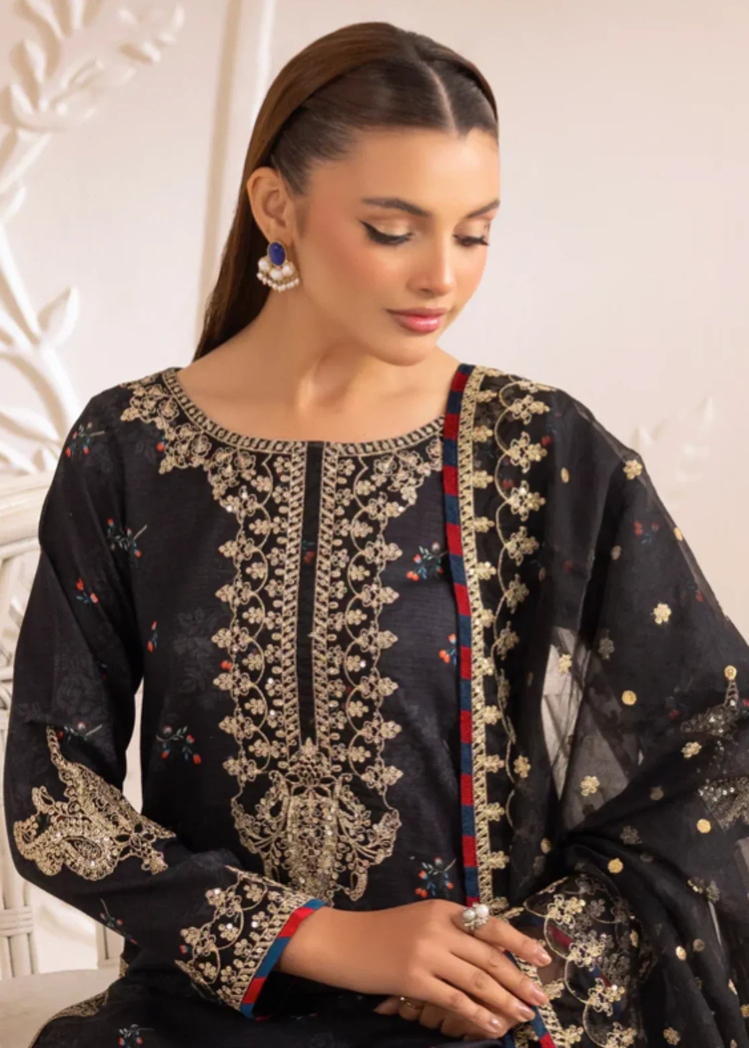 Mohagni DLS 06 STITCHED Women 3pcs