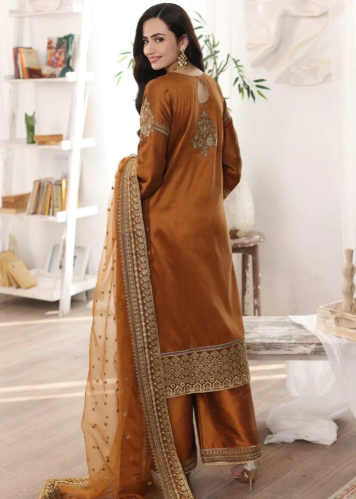 Mohagni MGS 06 AABROO Raw Silk STITCHED I UNSTITCHED Women 3pcs