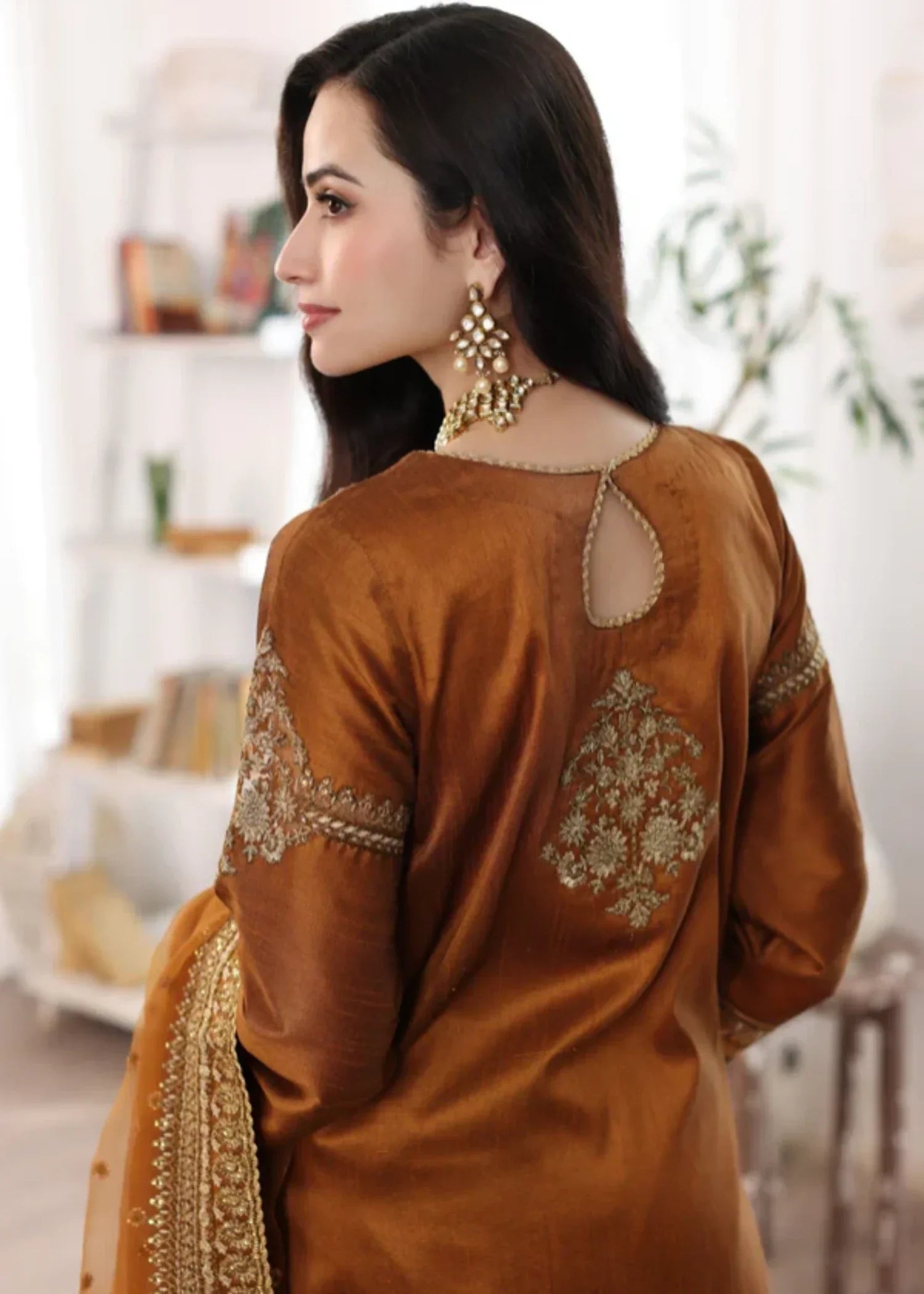 Mohagni MGS 06 AABROO Raw Silk STITCHED I UNSTITCHED Women 3pcs