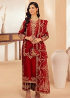 Mohagni MGS 28 RAW SILK STITCHED/UNSTITCHED Women 3pcs