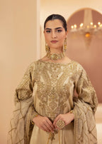 Mohagni MGS 32 RAW SILK STITCHED/UNSTITCHED Women 3pcs