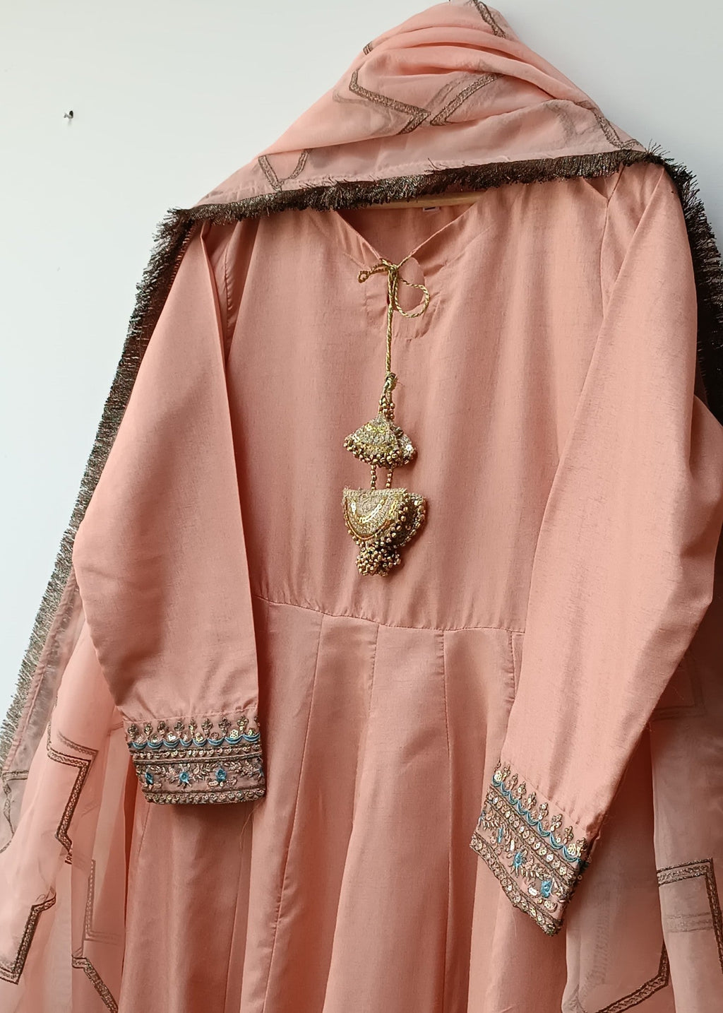 Lubana Store MUGHLIA PEACH PINK Women 3pcs