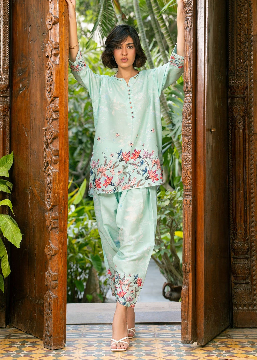 Nairah Mint Bliss Women 2pcs
