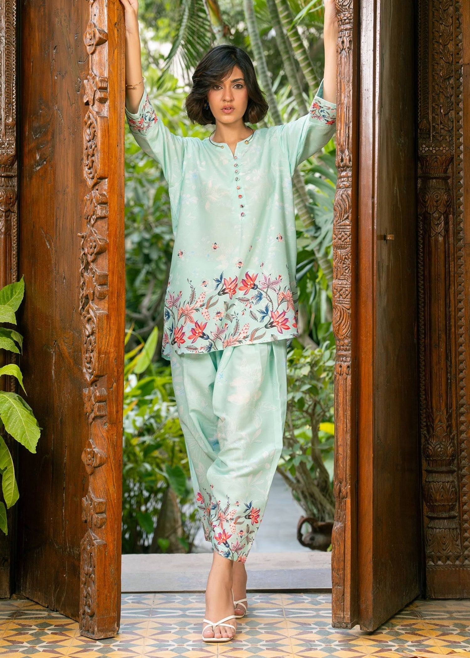 Nairah Mint Bliss Women 2pcs