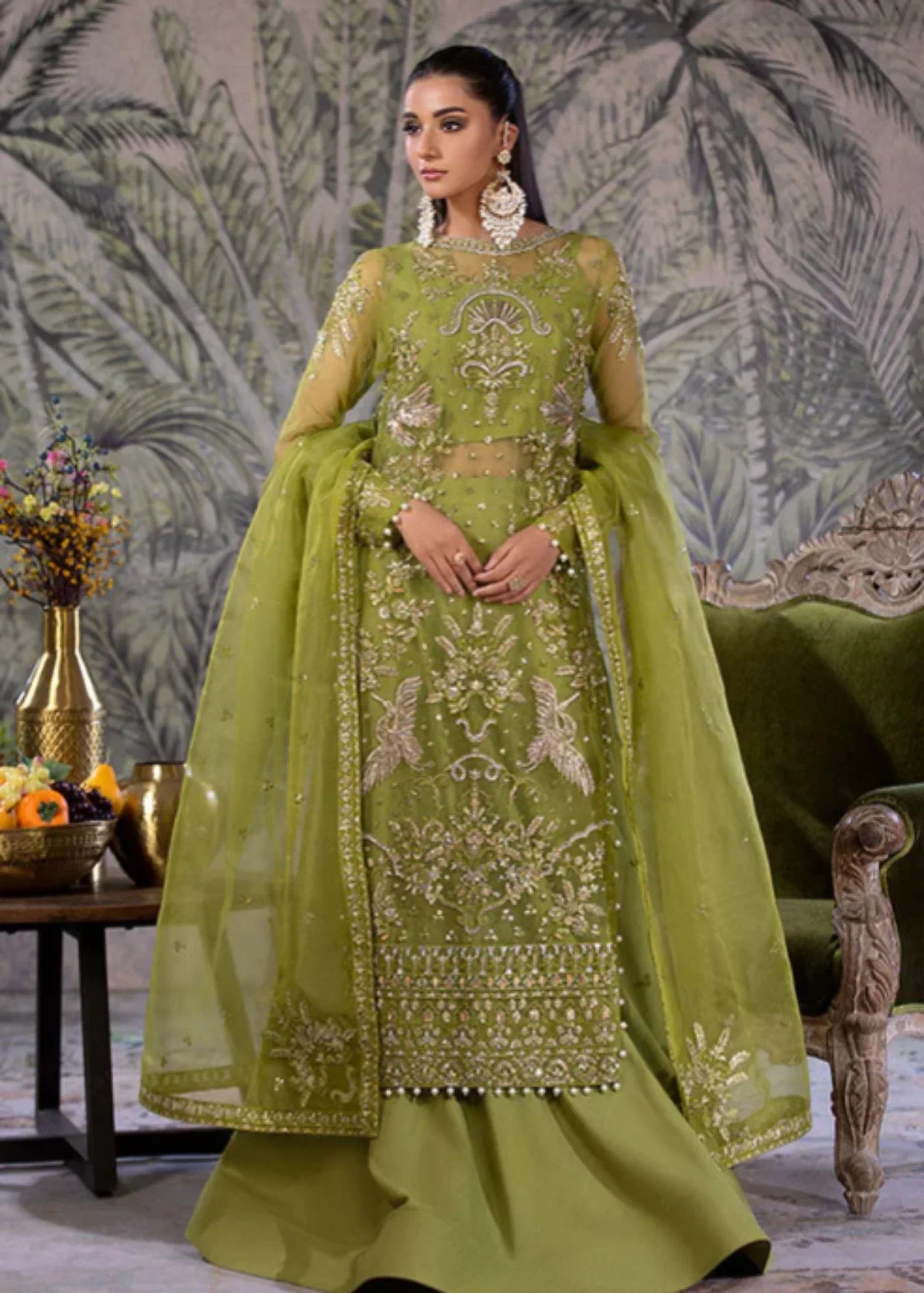 Amber Imran Official OLIVE GRACE | Luxury Formals Women 3pcs