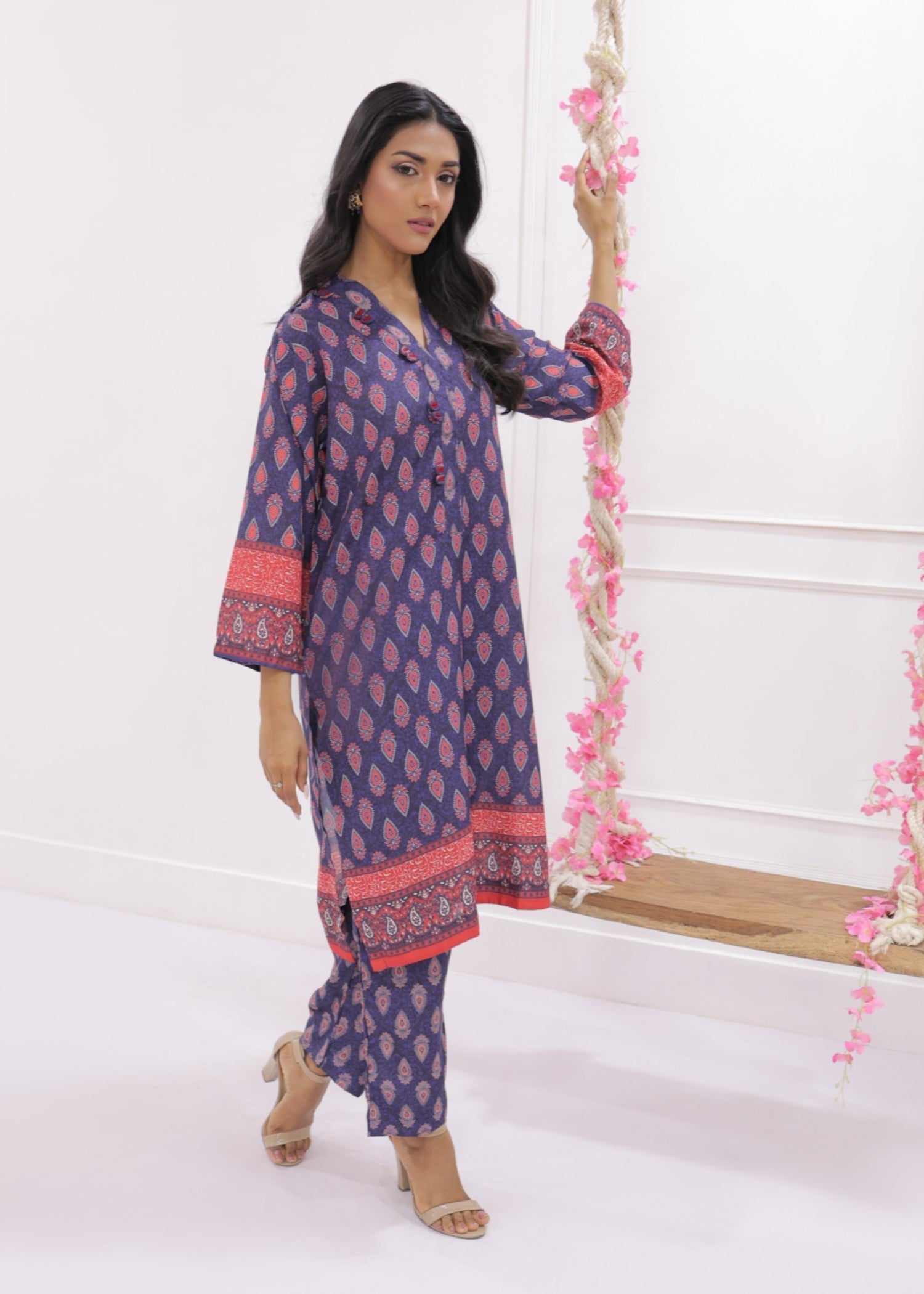Tng (The Next Generation) Khuaab | Stitched | | Blue Women 3pcs