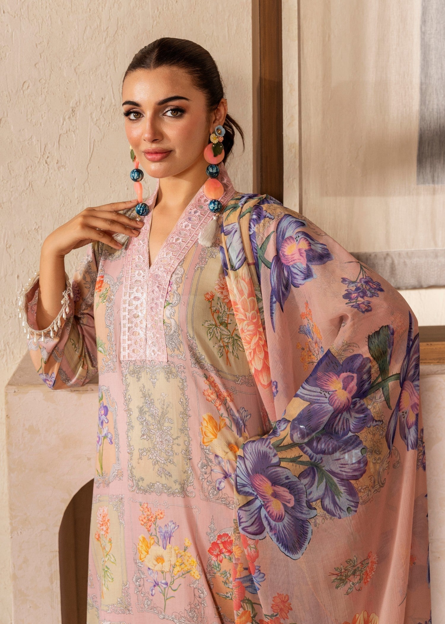 Polawn PD LAWN 25 403 A | PRET LAWN COLLECTION Women 3pcs