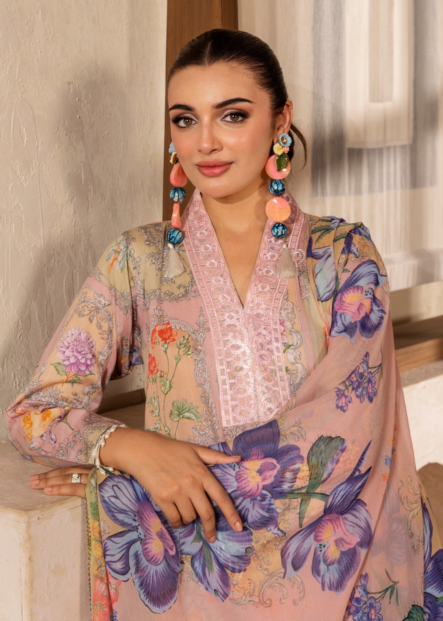 Polawn PD LAWN 25 403 A | PRET LAWN COLLECTION Women 3pcs