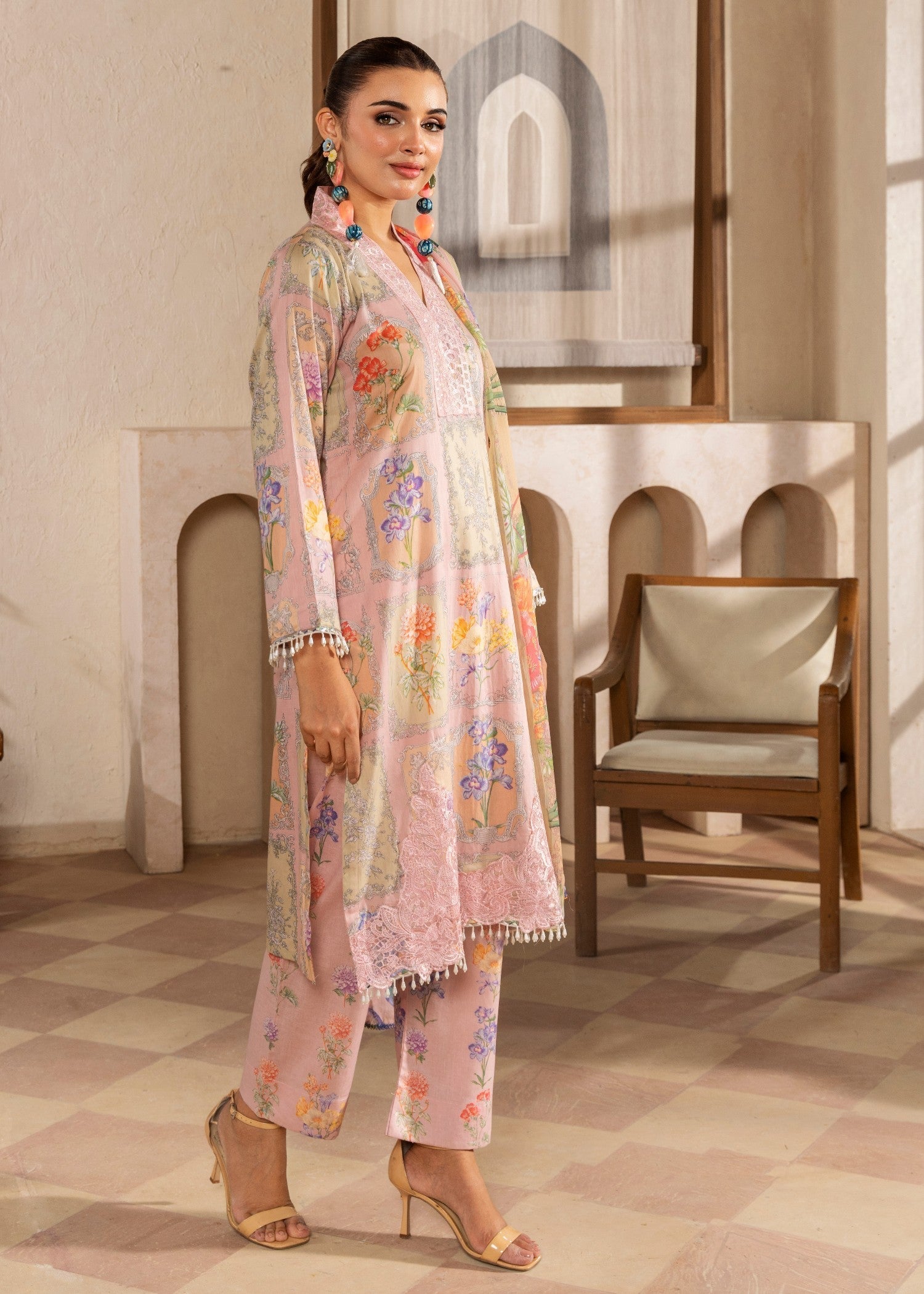 Polawn PD LAWN 25 403 A | PRET LAWN COLLECTION Women 3pcs