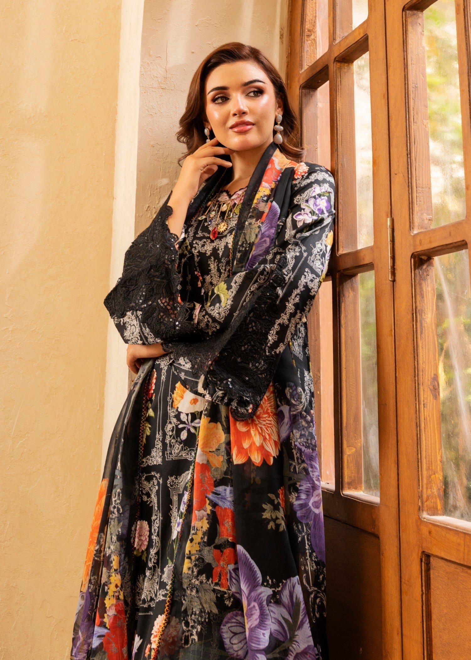 Polawn PD LAWN 25 403 B | PRET LAWN COLLECTION Women 3pcs