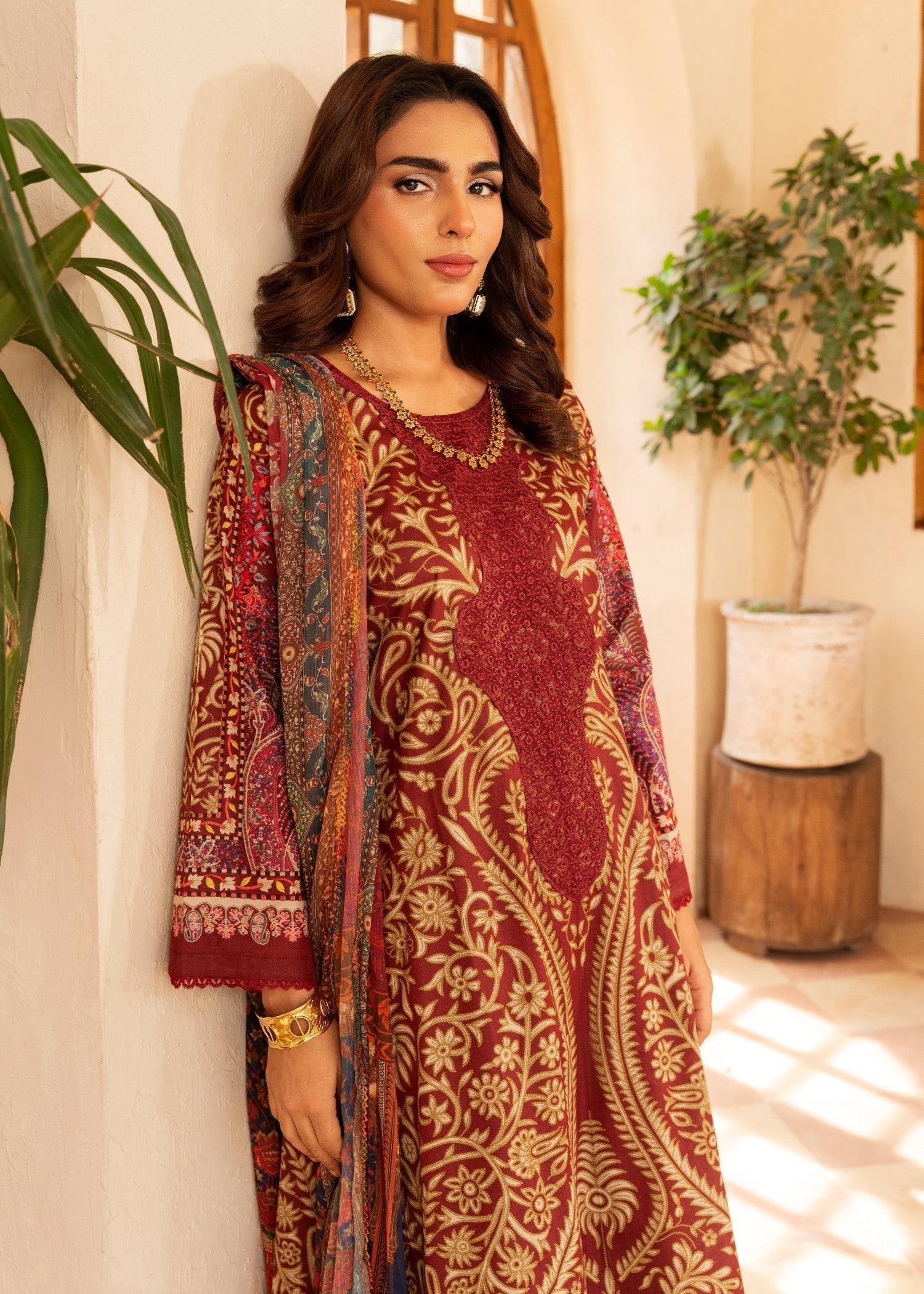 Polawn PD LAWN 25 404 A | PRET LAWN COLLECTION Women 3pcs