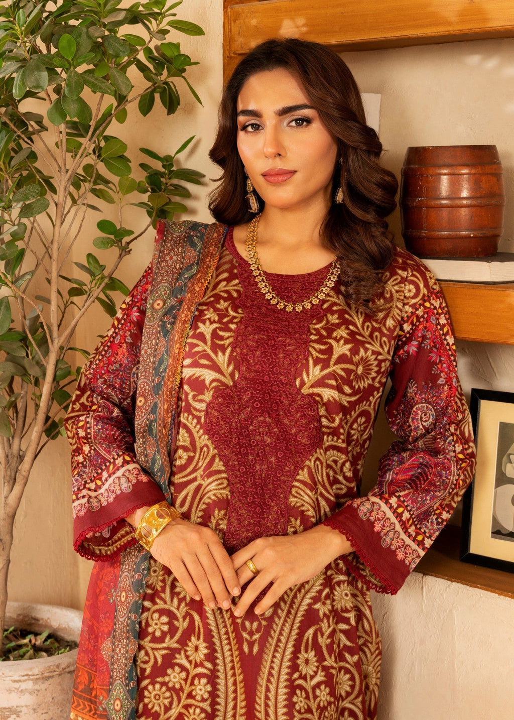 Polawn PD LAWN 25 404 A | PRET LAWN COLLECTION Women 3pcs