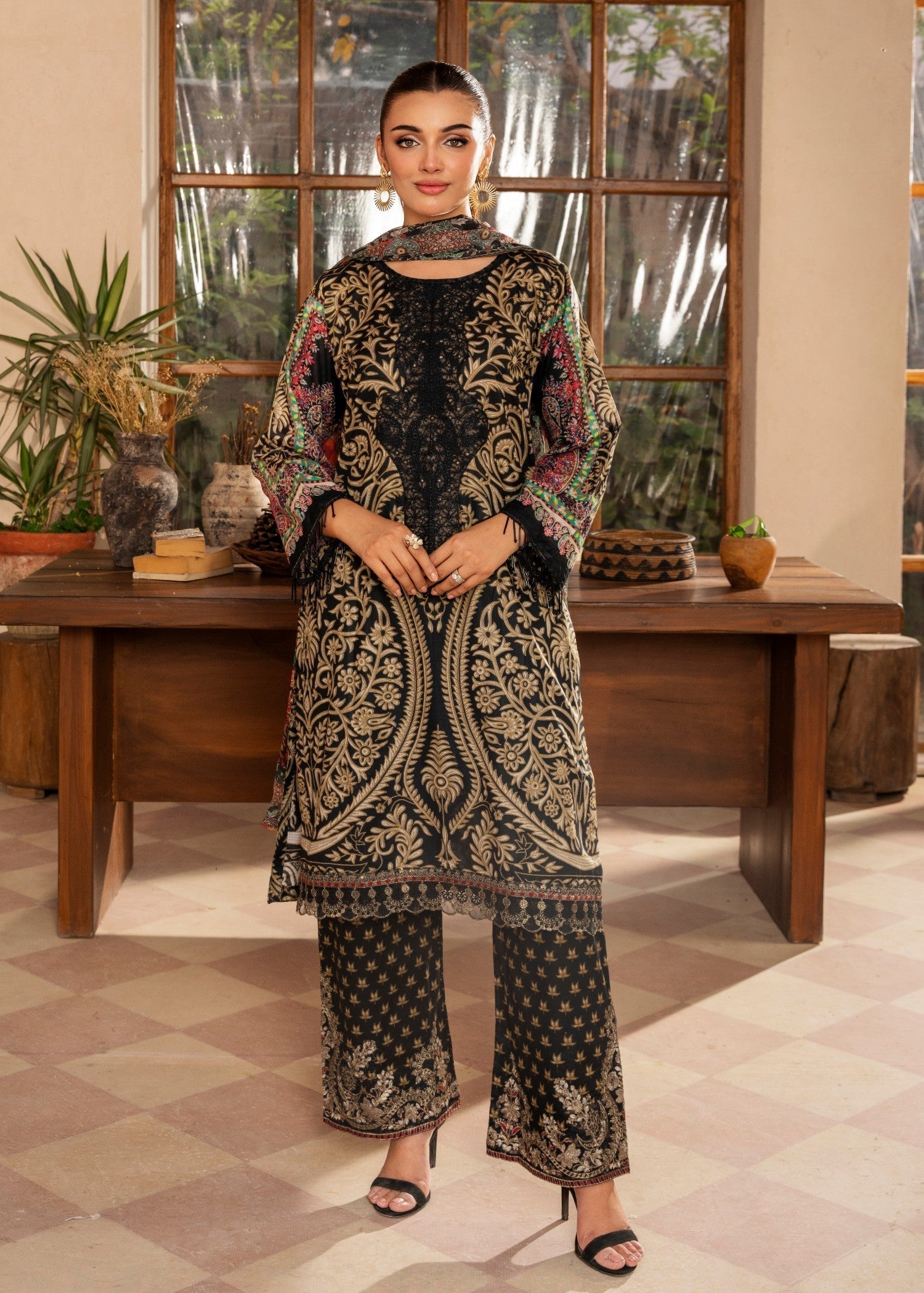 Polawn PD LAWN 25 404 B | PRET LAWN COLLECTION Women 3pcs