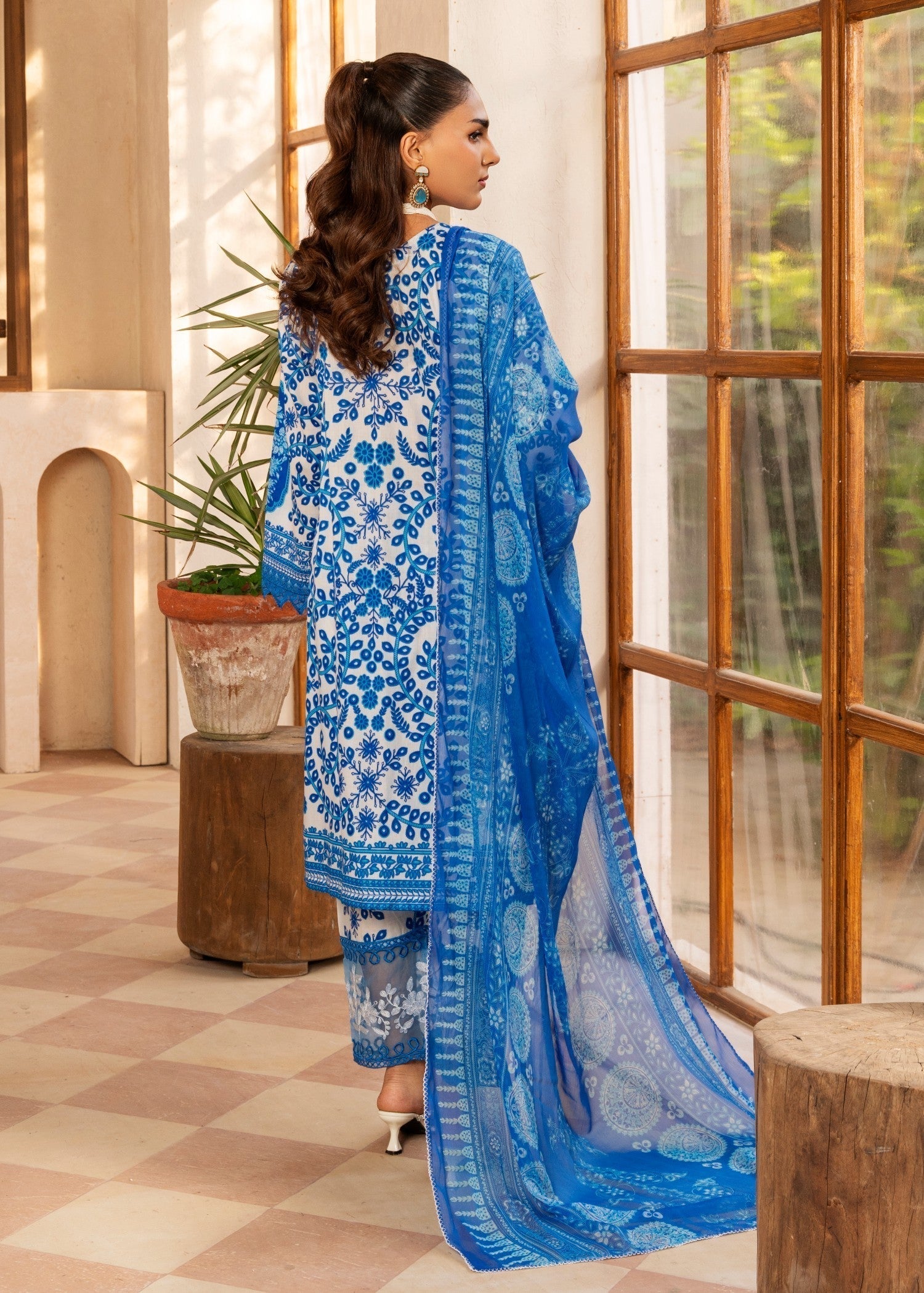 Polawn PD LAWN 25 407 B | PRET LAWN COLLECTION Women 3pcs