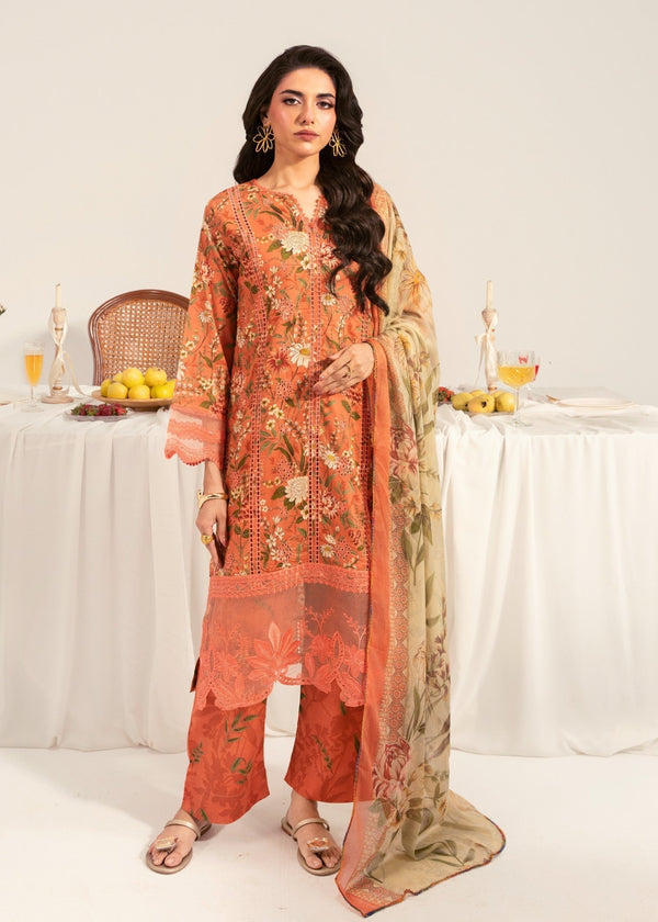 Polawn PD LAWN 25 408 A | PRET LAWN COLLECTION Women 3pcs