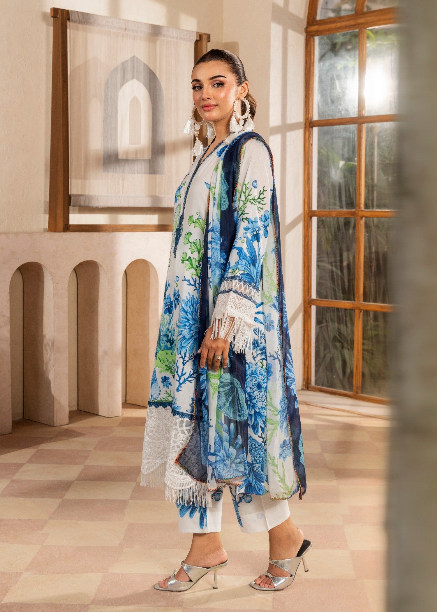 Polawn PD LAWN 25 409 B | PRET LAWN COLLECTION Women 3pcs