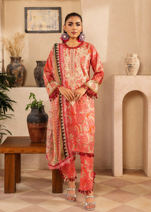 Polawn PD LAWN 25 410 A | PRET LAWN COLLECTION Women 3pcs