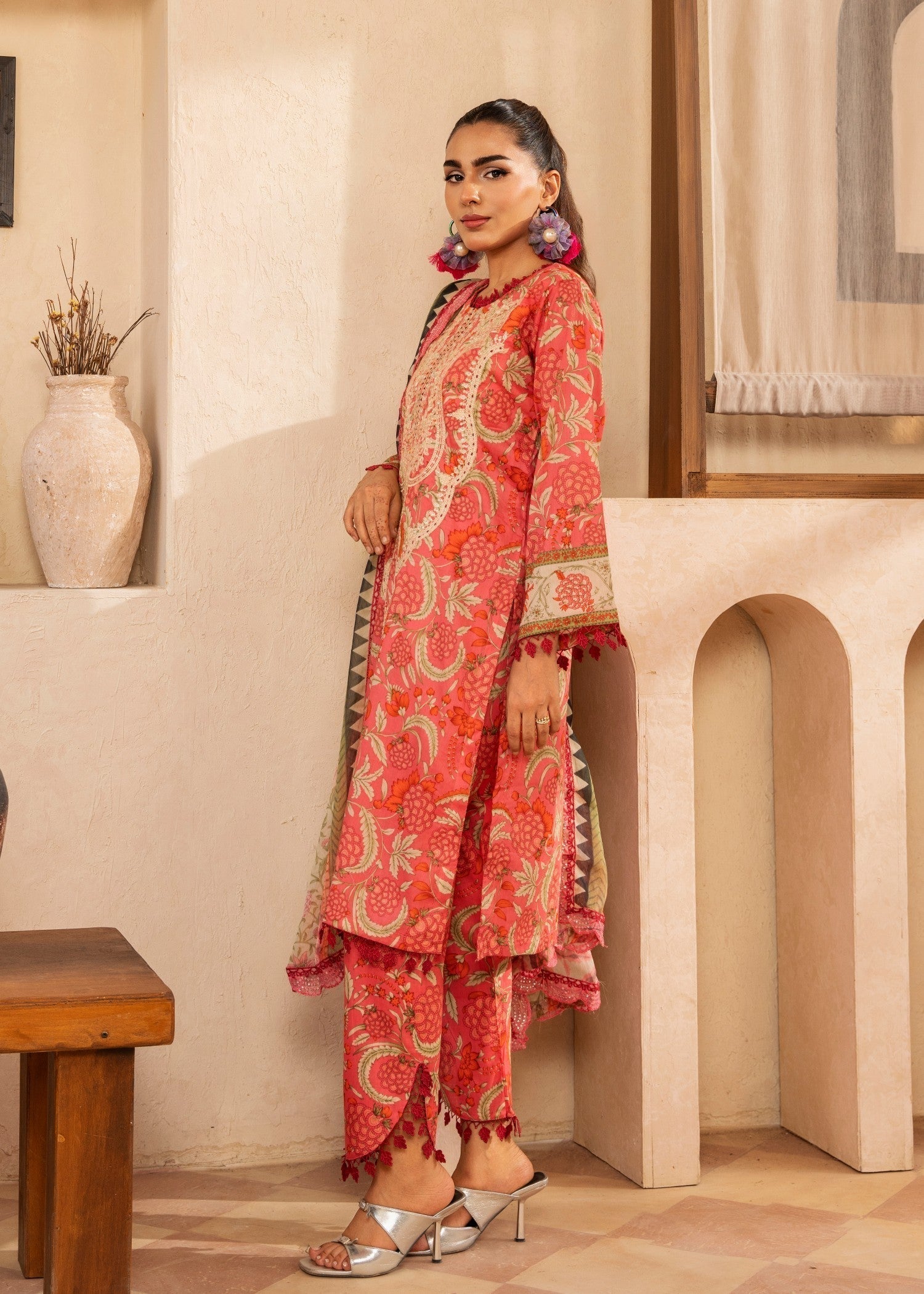 Polawn PD LAWN 25 410 A | PRET LAWN COLLECTION Women 3pcs