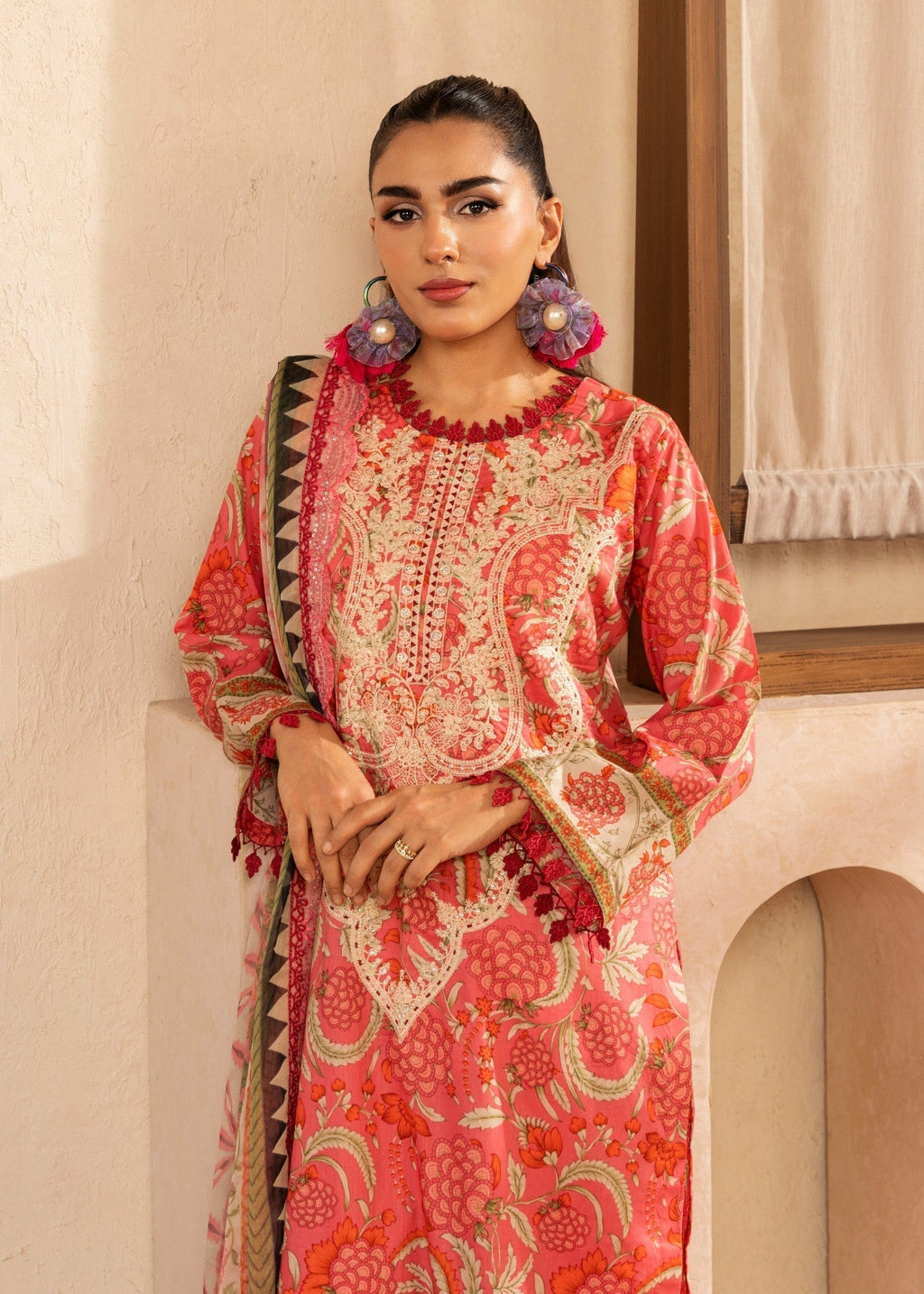 Polawn PD LAWN 25 410 A | PRET LAWN COLLECTION Women 3pcs