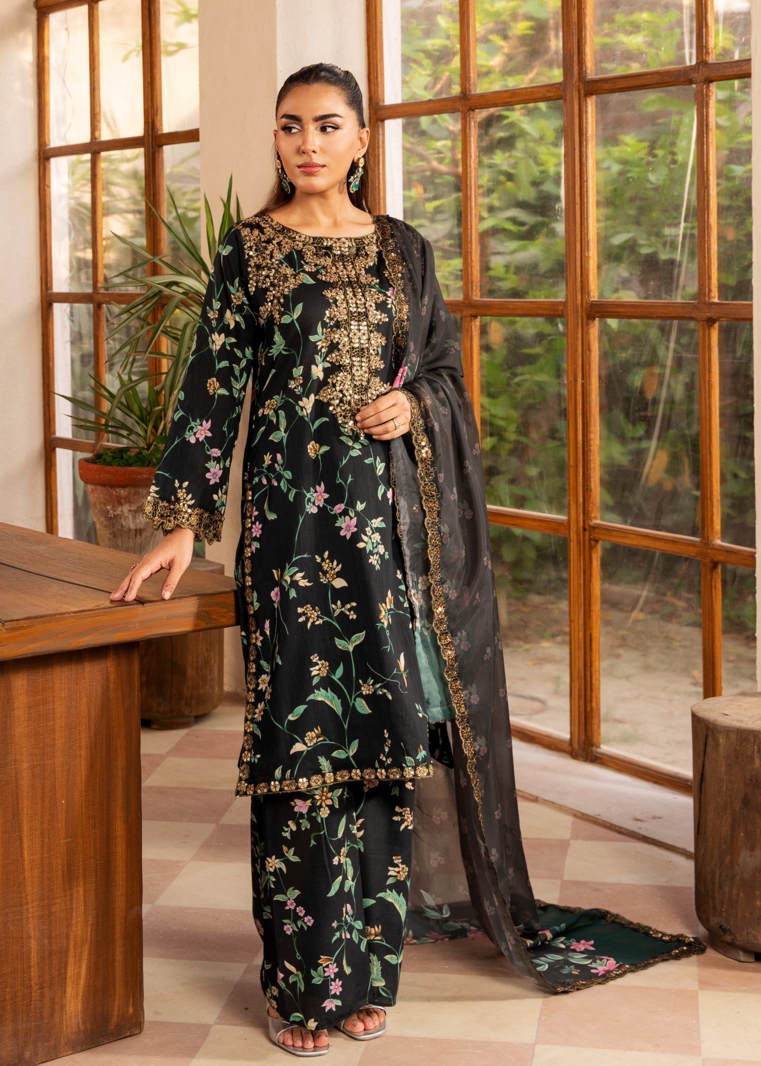 Polawn PD LAWN 25 411 | PRET LAWN COLLECTION Women 3pcs
