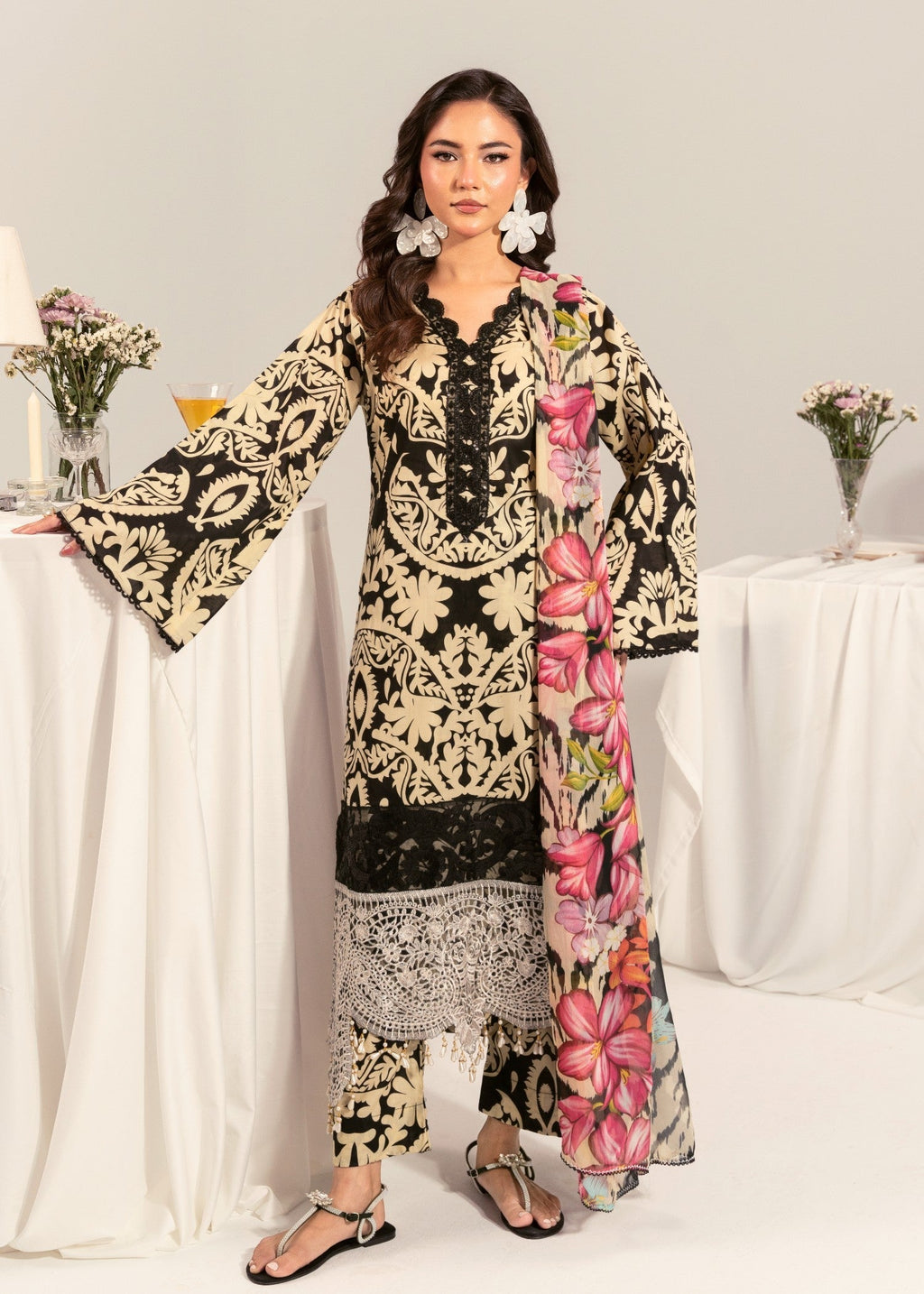 Polawn PD LAWN 25 412 | PRET LAWN COLLECTION Women 3pcs