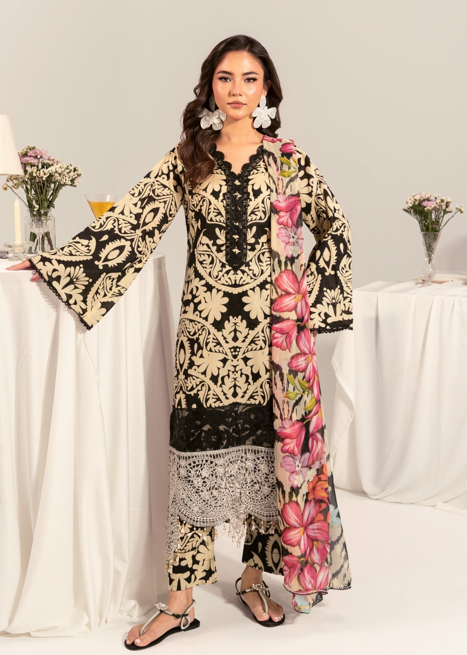 Polawn PD LAWN 25 412 | PRET LAWN COLLECTION Women 3pcs