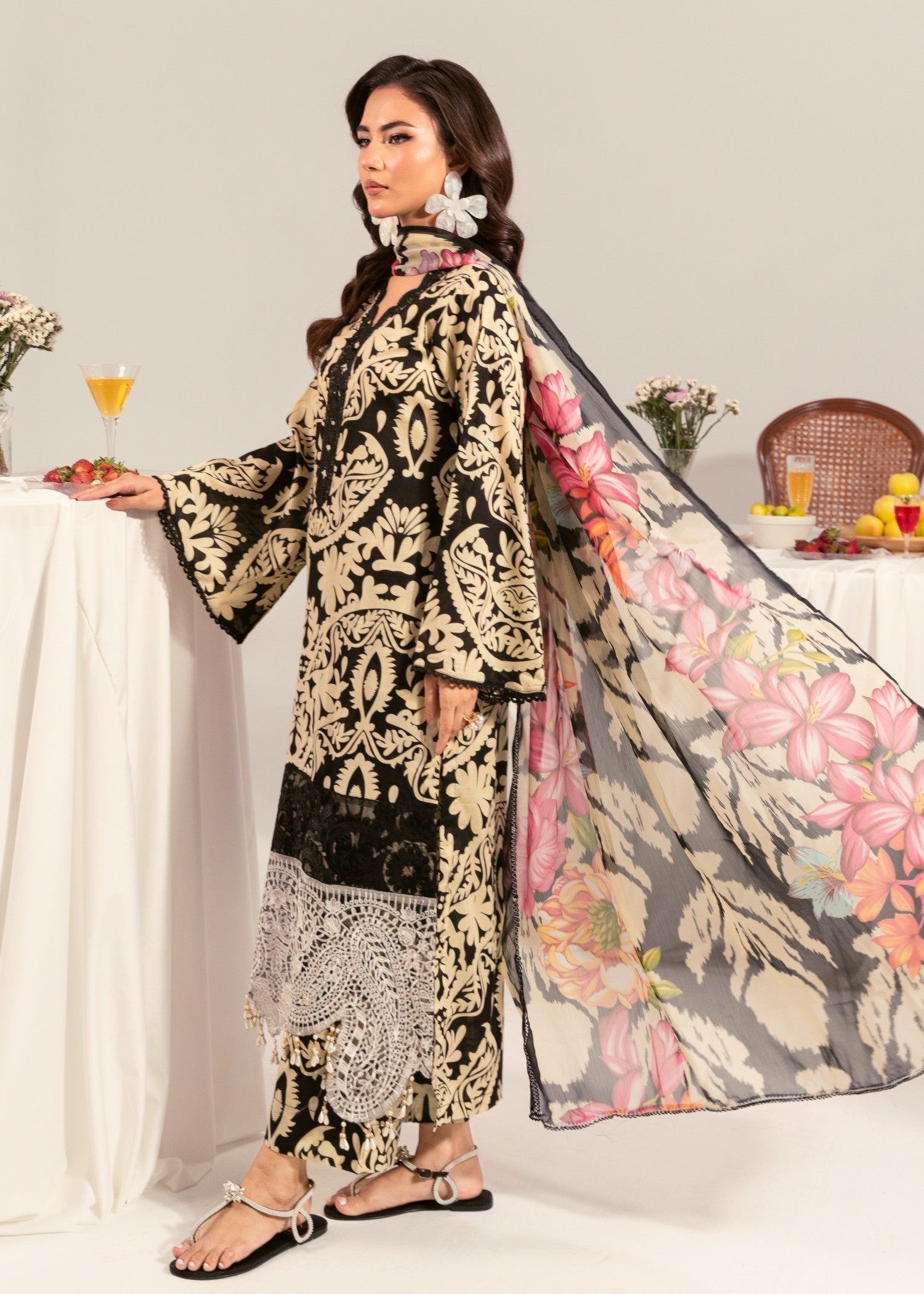 Polawn PD LAWN 25 412 | PRET LAWN COLLECTION Women 3pcs