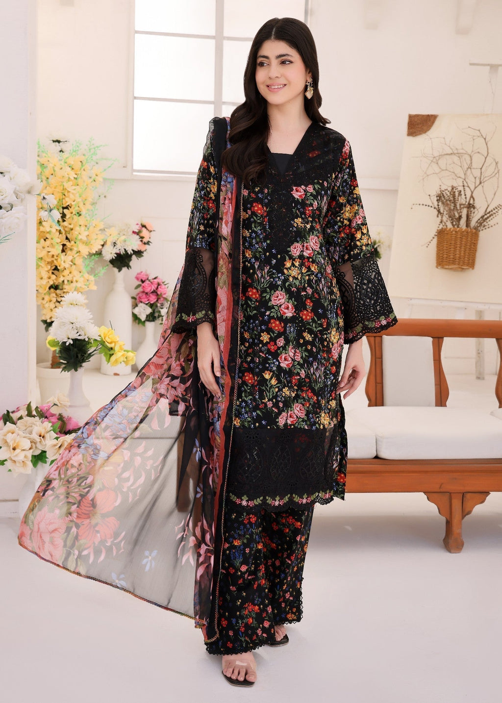 Polawn PD LAWN 25 413 B | PRET LAWN COLLECTION Women 3pcs