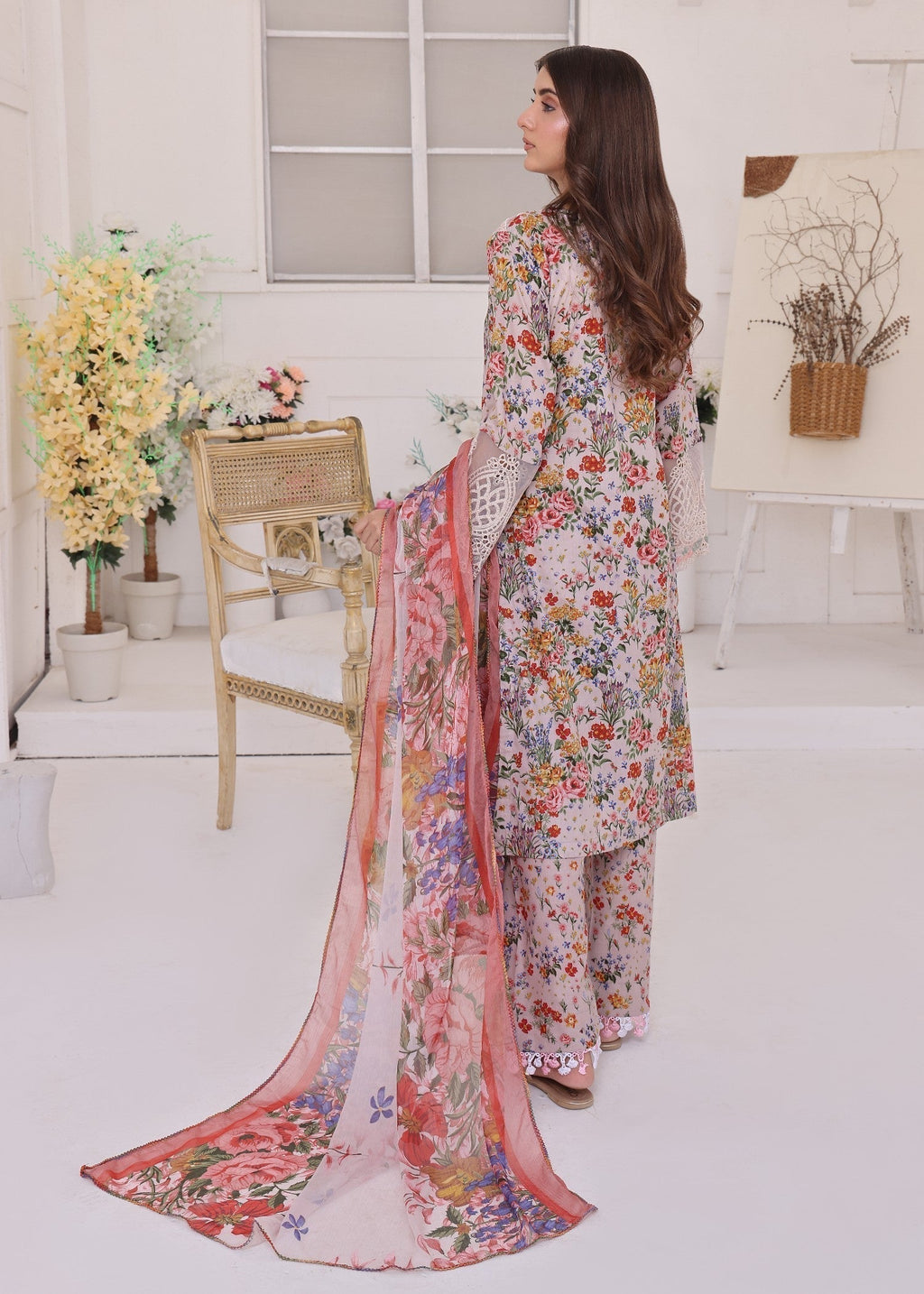 Polawn PD LAWN 25 413 A | PRET LAWN COLLECTION Women 3pcs