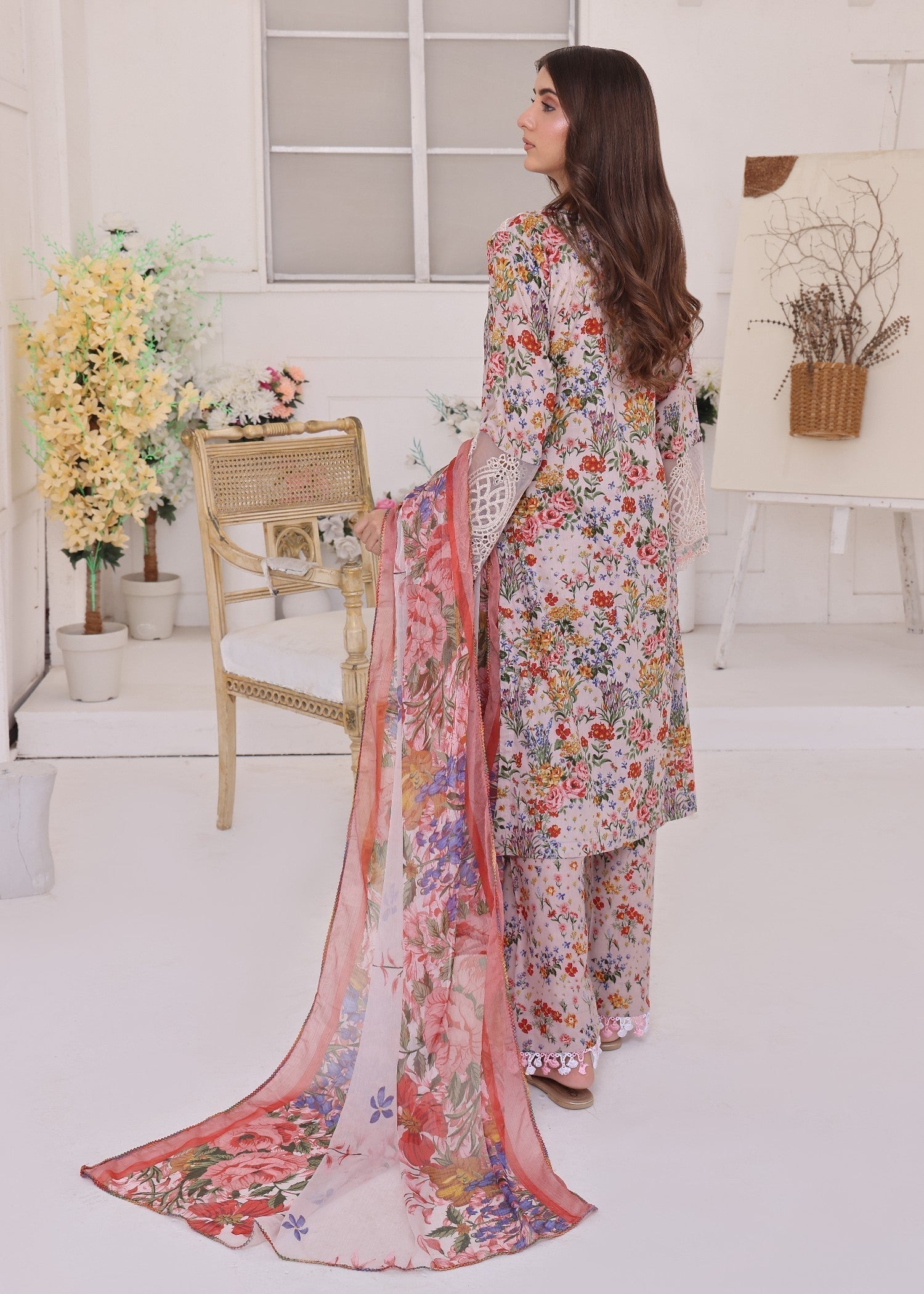 Polawn PD LAWN 25 413 A | PRET LAWN COLLECTION Women 3pcs