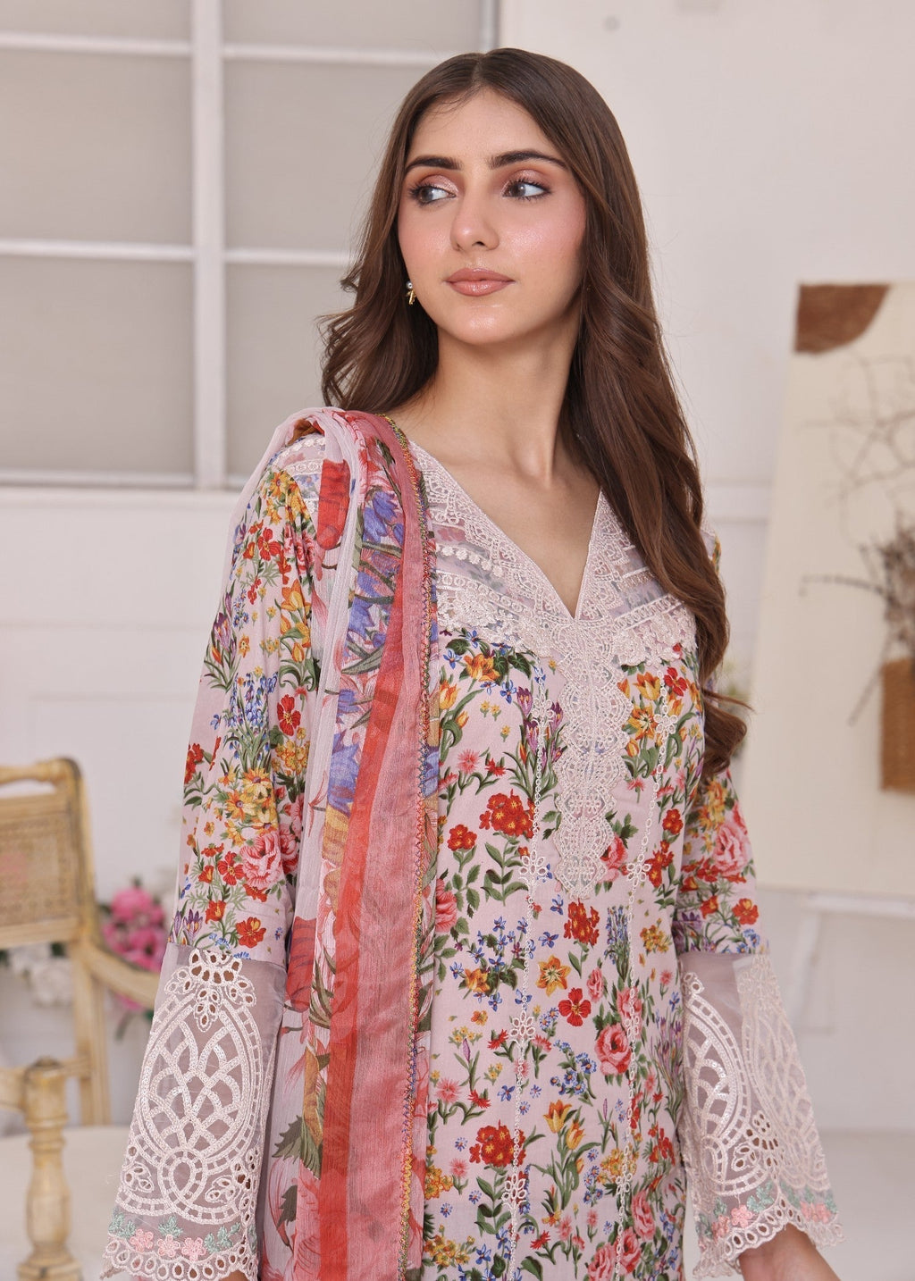 Polawn PD LAWN 25 413 A | PRET LAWN COLLECTION Women 3pcs