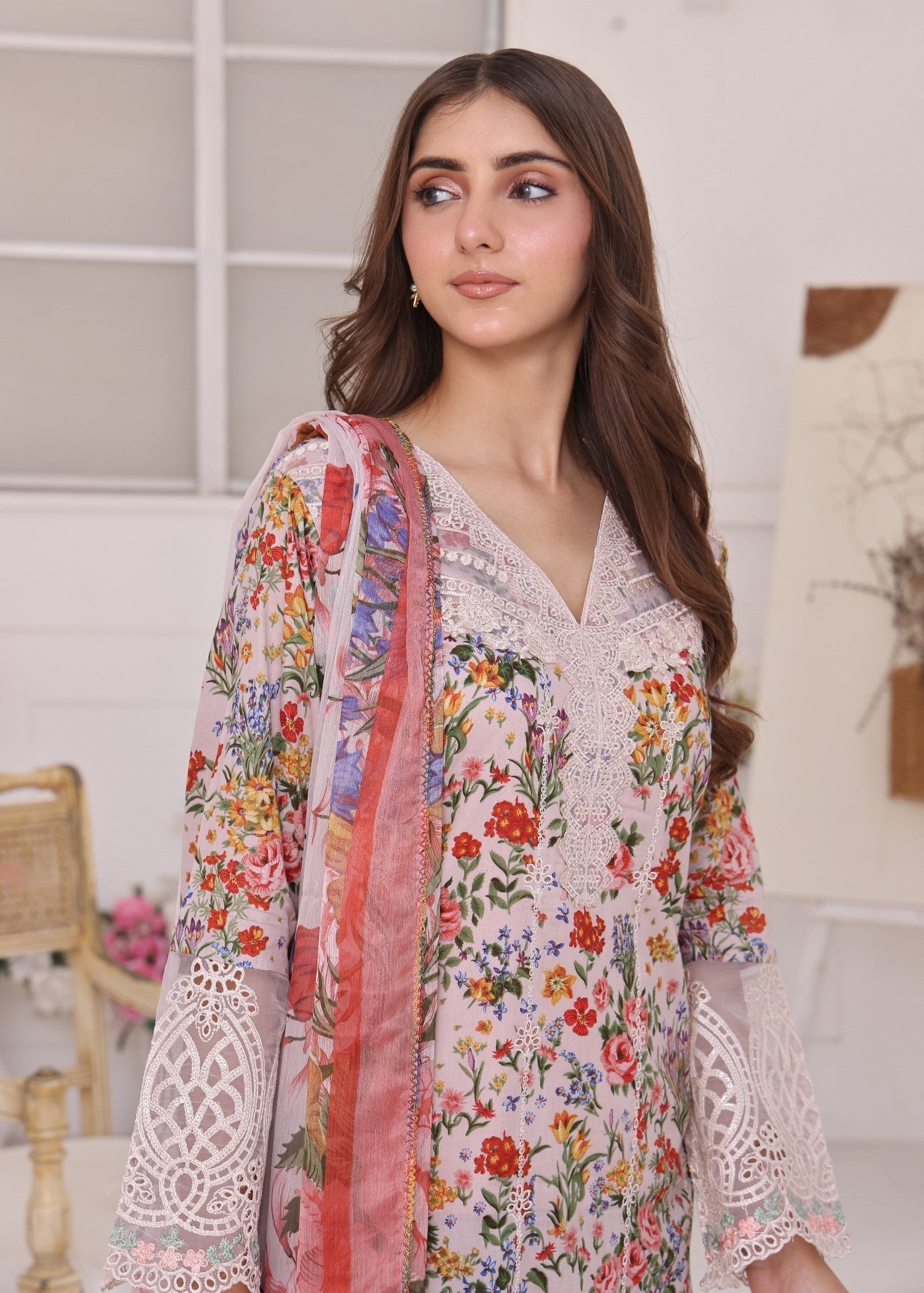 Polawn PD LAWN 25 413 A | PRET LAWN COLLECTION Women 3pcs