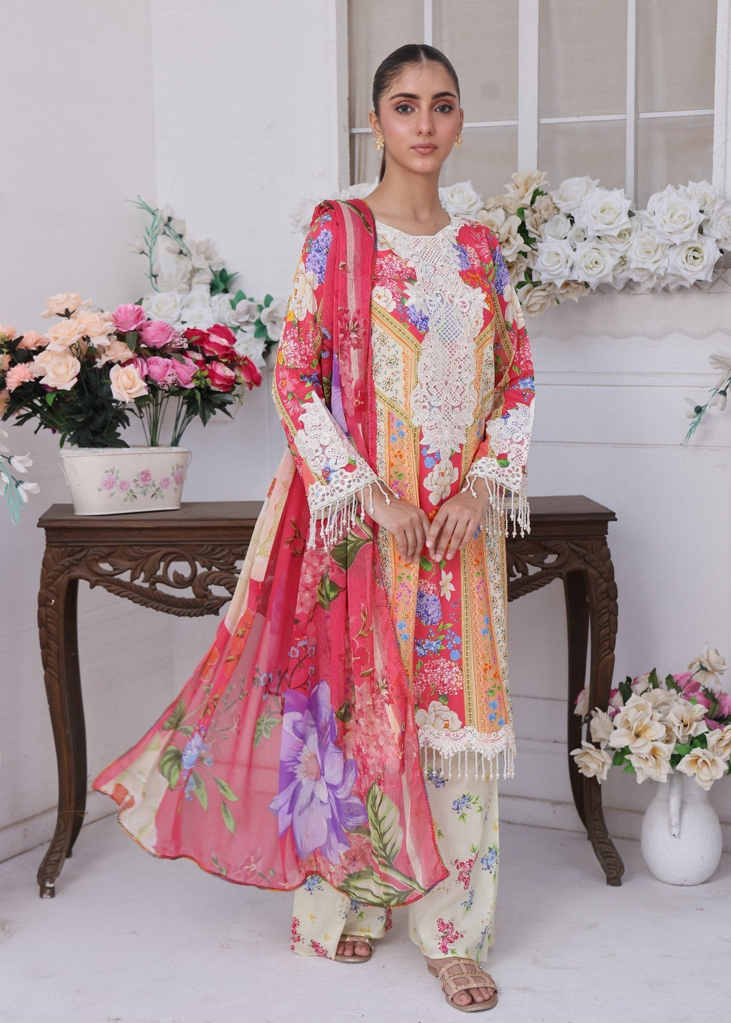 Polawn PD LAWN 25 414 B | PRET LAWN COLLECTION Women 3pcs