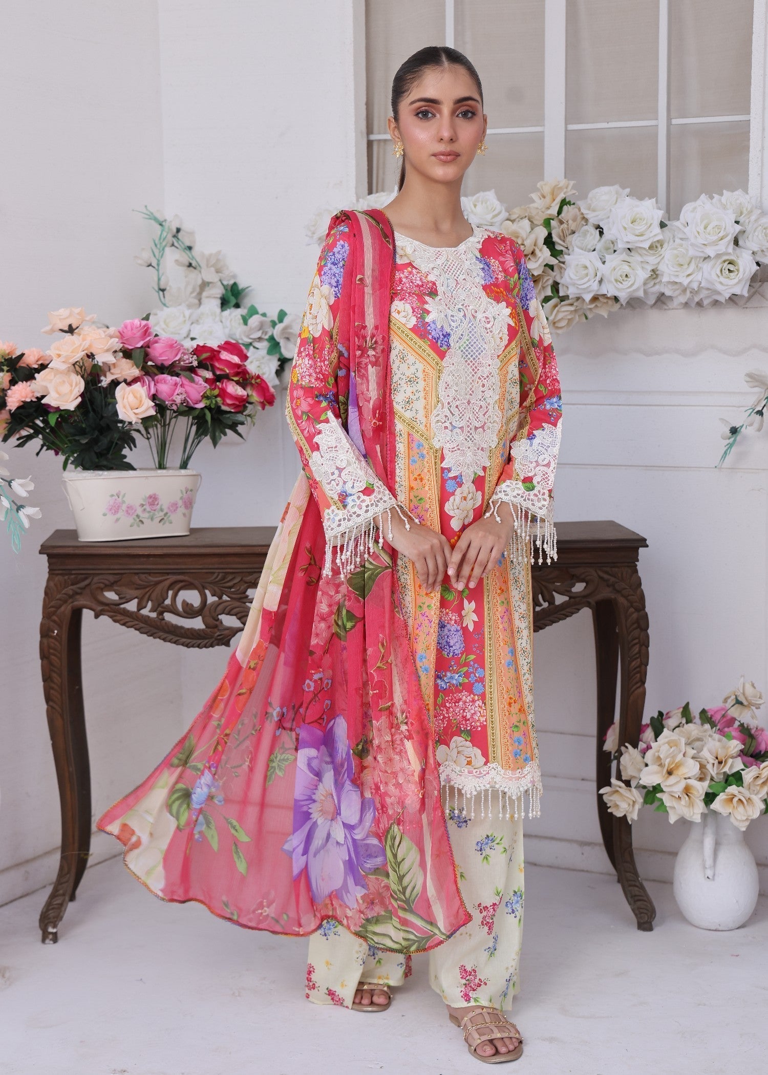Polawn PD LAWN 25 414 B | PRET LAWN COLLECTION Women 3pcs