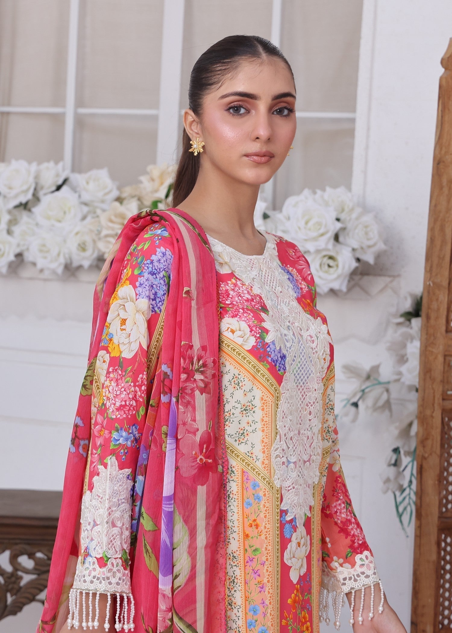 Polawn PD LAWN 25 414 B | PRET LAWN COLLECTION Women 3pcs