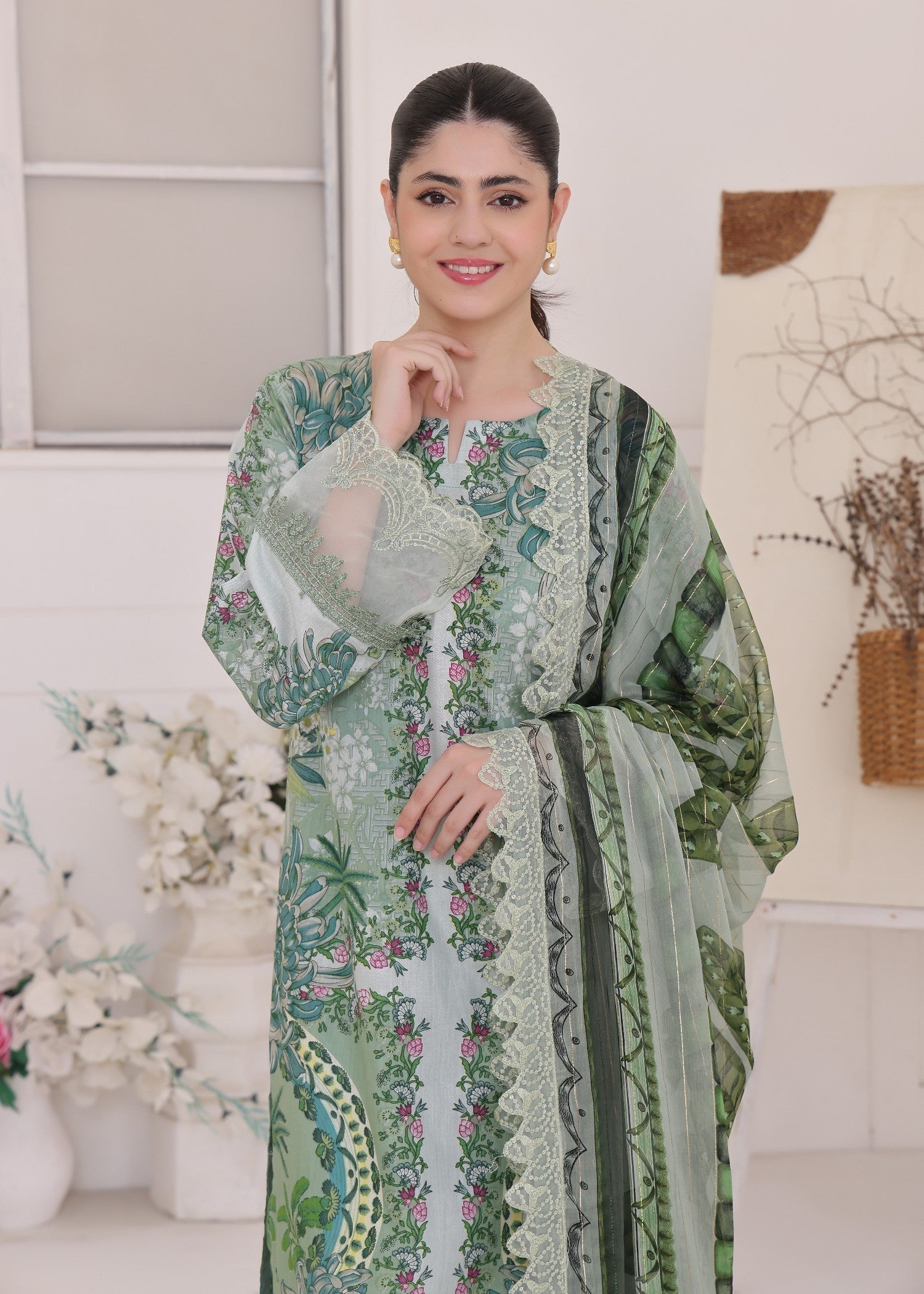 Polawn PD LAWN 25 415 A | PRET LAWN COLLECTION Women 3pcs