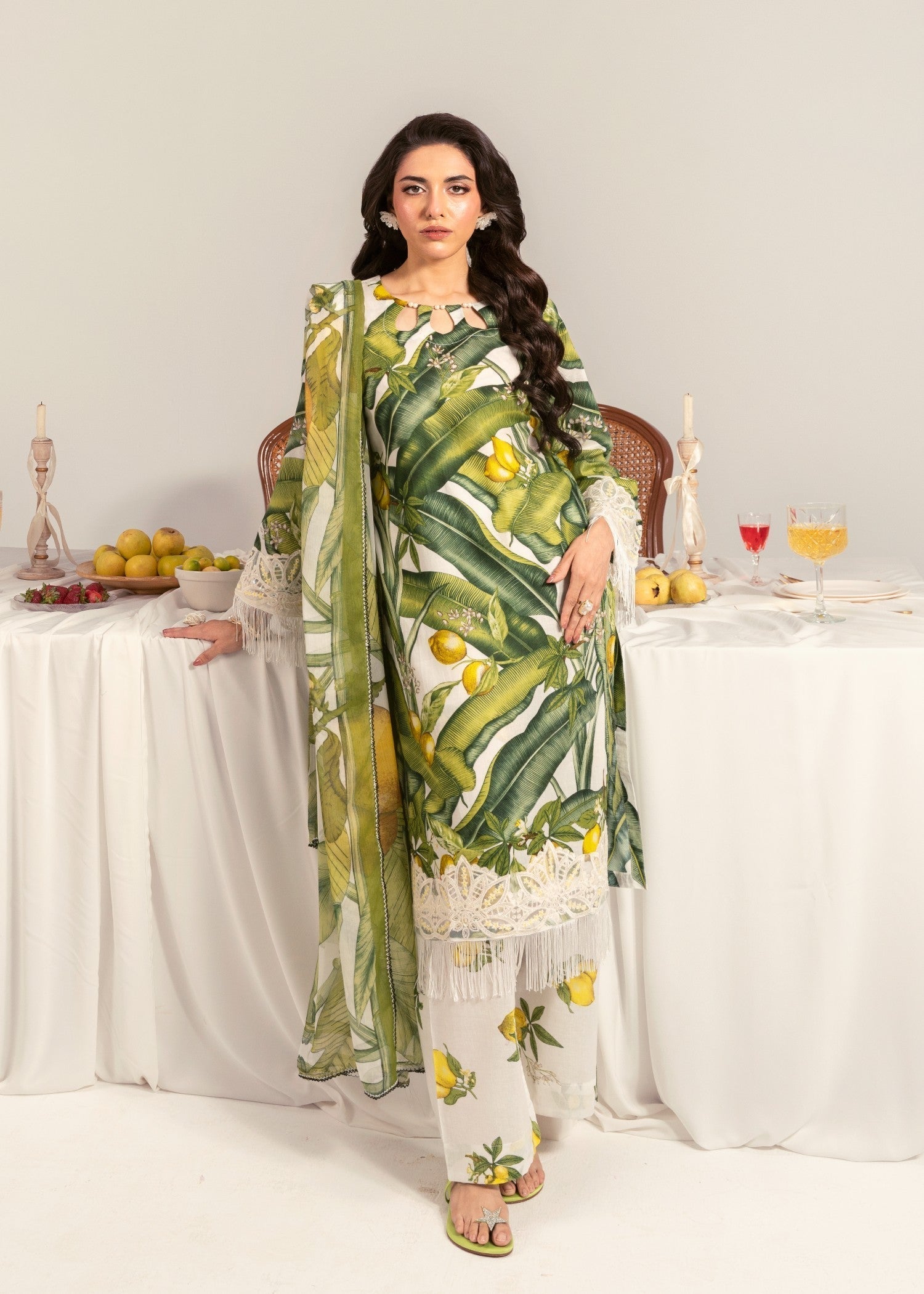 Polawn PD LAWN 25 416 A | PRET LAWN COLLECTION Women 3pcs