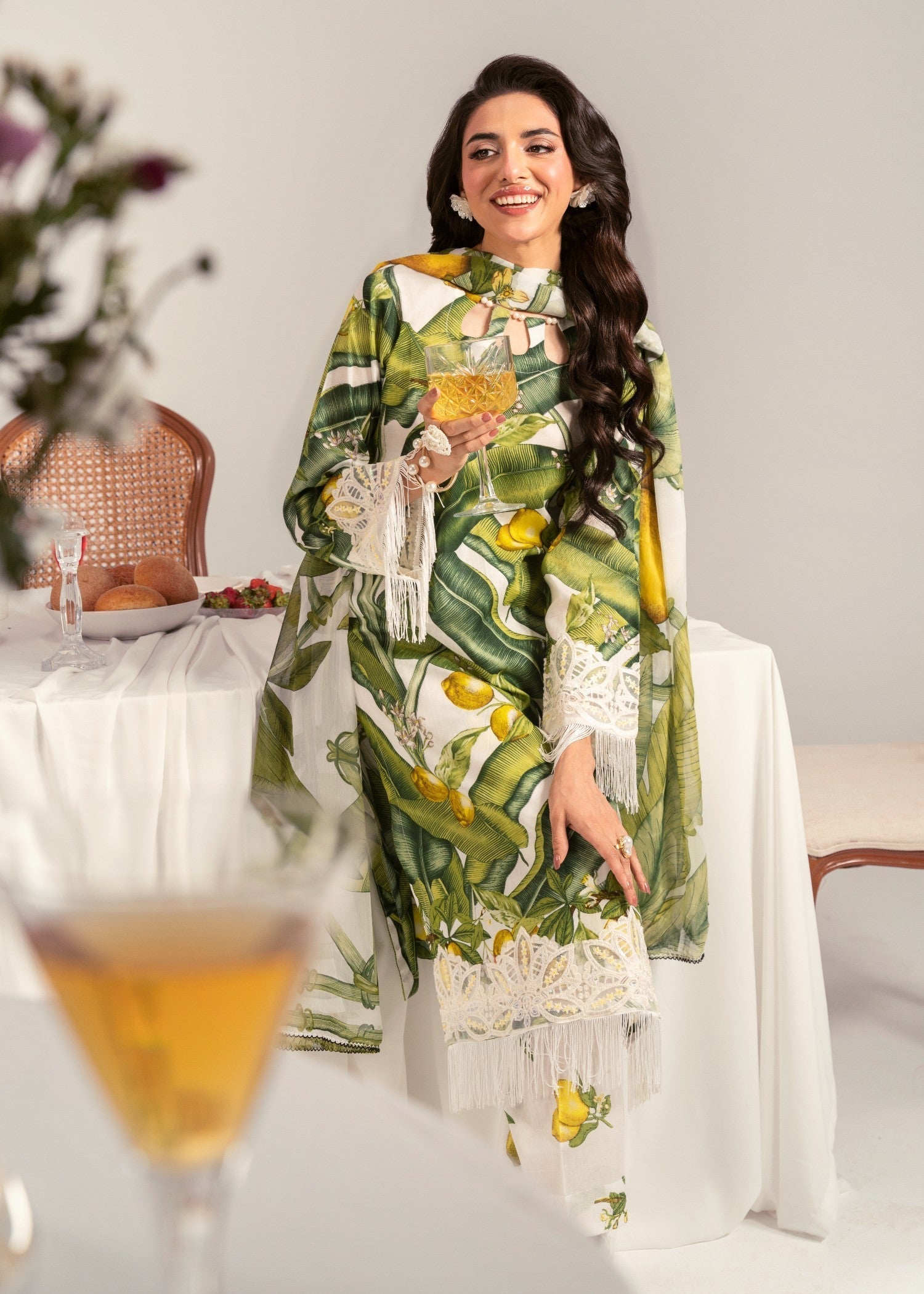 Polawn PD LAWN 25 416 A | PRET LAWN COLLECTION Women 3pcs
