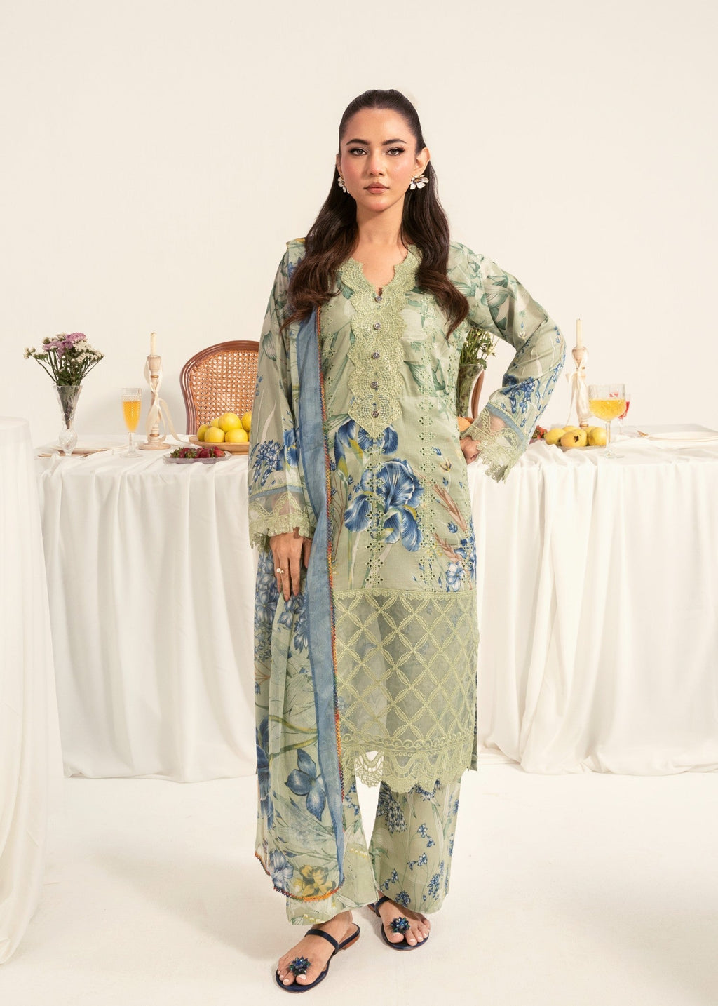 Polawn PD LAWN 25 417 B | PRET LAWN COLLECTION Women 3pcs