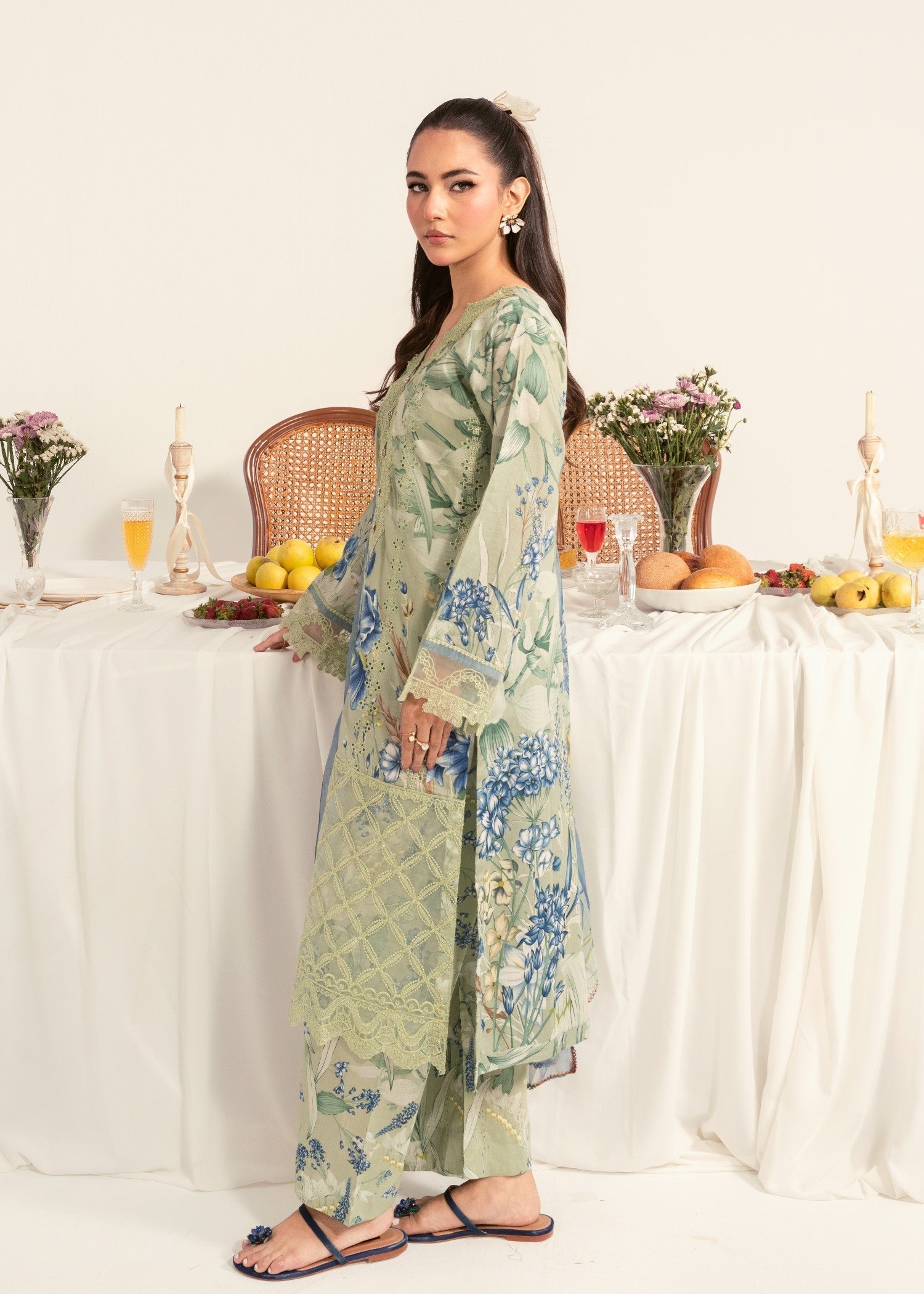 Polawn PD LAWN 25 417 B | PRET LAWN COLLECTION Women 3pcs