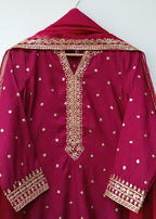 Lubana Store PREET MAROON Women 3pcs