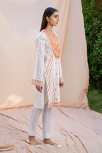 Ittehad Textile Stitched | Cotton Embroidered Shirt